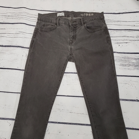 GAP 1969 Women Grey Jeans Leggings Size 26 - Picture 7 of 7